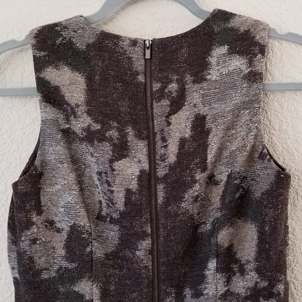 Banana Republic brown grey Sheath Dress size 0 - Picture 4 of 6